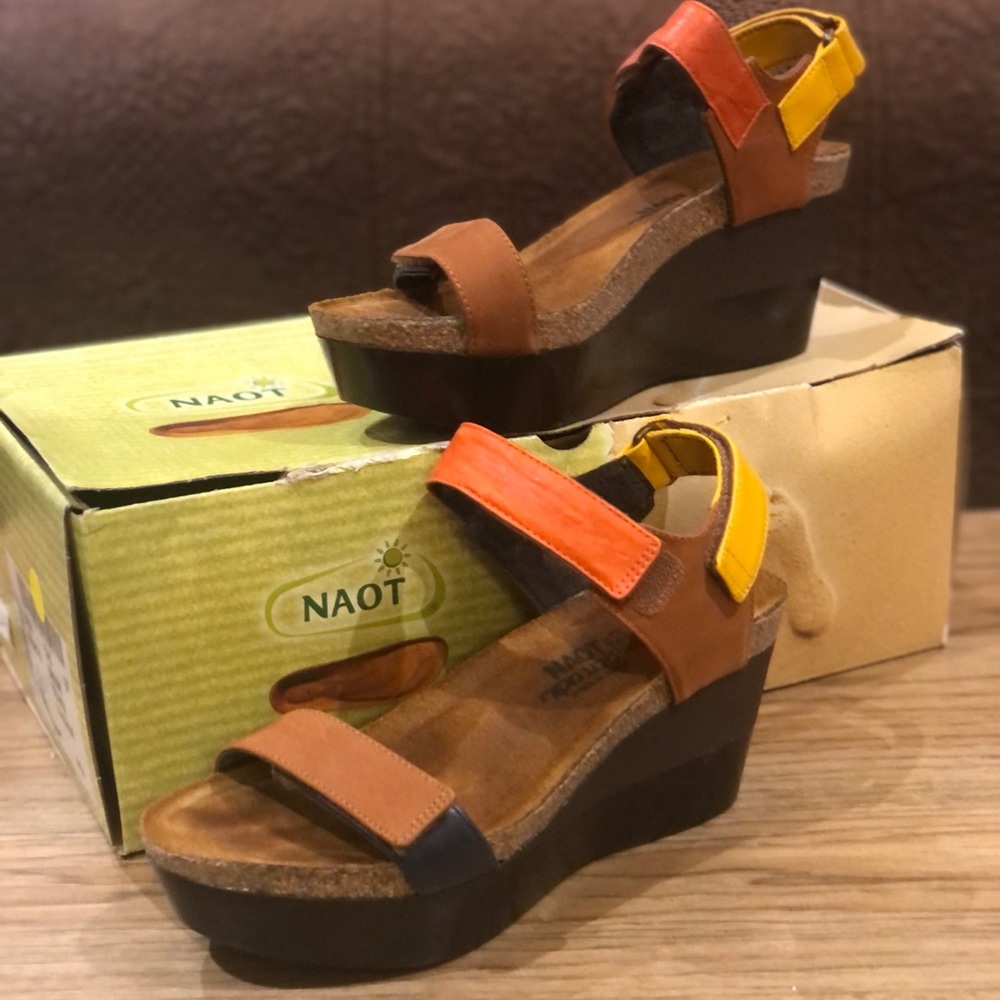 Naot Wedge Sandals